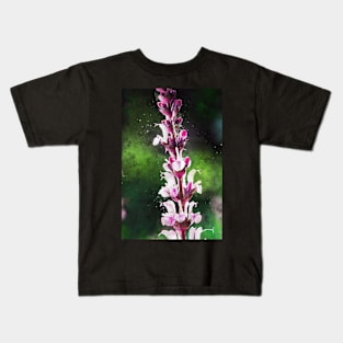 Pink Flowers Watercolour 2 Kids T-Shirt